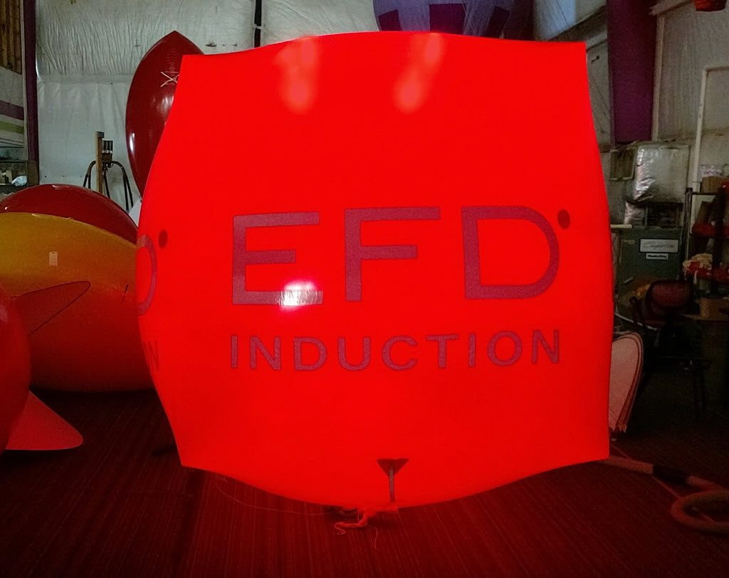 Red Cube 2 LED lights
